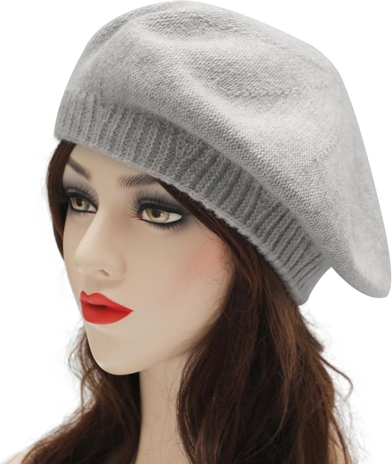 ZLYC French Beret Hat Fashion Print Lightweight Winter Warm Artist Hat for Women - Image 2
